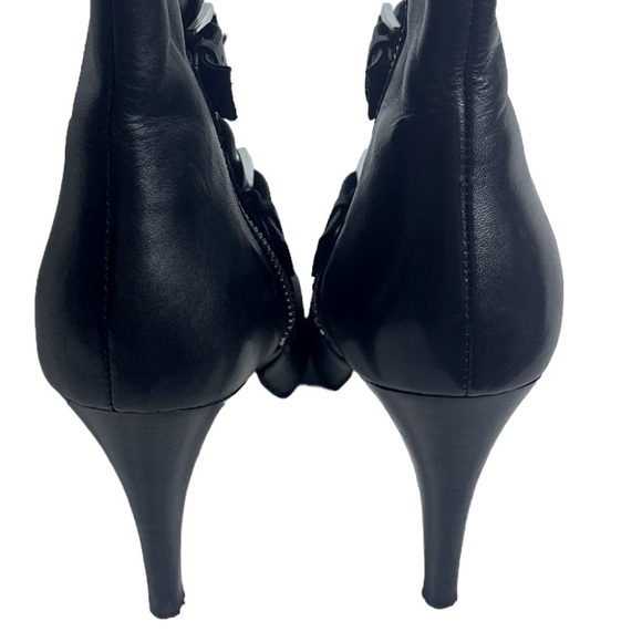 🌻Michael Kors Lori Buckle Boots Black - Picture 4 of 7